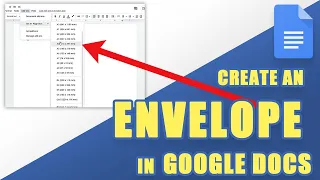 [TUTORIAL] Create Any Size ENVELOPE in Google Docs (FREE Add-on Templates)