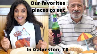 Our favorite places to eat in Galveston, TX | Vlog |