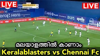 Keralablasters vs chennaiyin fc live / keralablasters live / Kbfc live / keralablasters news