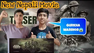 GURKHA WARRIOR - NEPALI MOVIE TEASER || RITESH CHAMS, VIJAY LAMA, REBIKA GURUNG