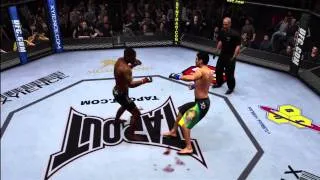 UFC Broken Neck on KO!