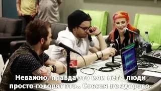Интервью Paramore радио-станции KXRK [rus subs]