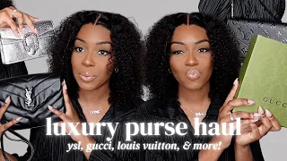 HOW I GOT A LUXURY BAG FOR FREE! | YSL, Gucci, Louis Vuitton, & More | Luxury Purse Collection Haul