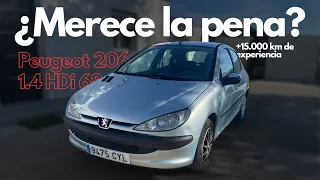 Hago 15.000km con mi PEUGEOT 206 y estas son mis CONCLUSIONES.