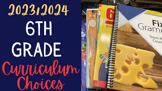 6th Grade Secular Homeschool Curriculum Picks 2023/2024