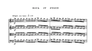 [Tikhon Khrennikov] String Quartet Op.33 (Score-Video)