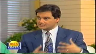 Emmerdale Plane Crash: GMTV interview with Clive Hornby (Jan 1994)  Eamonn Holmes Kicks off at ITV
