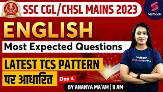 SSC CGL Mains English 2023 | SSC CGL Tier 2 English Questions-4 | SSC English By Ananya Ma'am