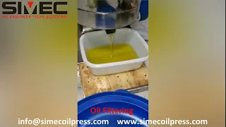 Sunflower Seed Oil Extraction Process