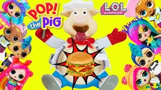 POP The Pig Game LOL Surprise Big Sister Big Brother Teams Toy Surprises