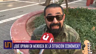 ¿Qué opinan en Mendoza de la situación económica?
