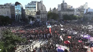 Students march through Buenos Aires against university budget cuts | AFP