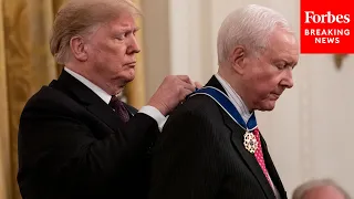 FLASHBACK: Orrin Hatch Receives Presidential Medal Of Freedom From President Trump