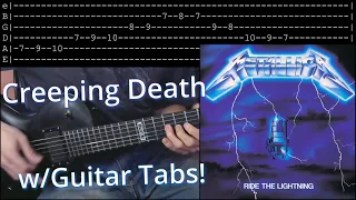 How to play Creeping Death w/Tabs! - Metallica