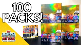 100 PACKS OF MATCH ATTAX 2021/22!! | Topps Match Attax 2021/22 Pack Opening! | 1200 CARDS!