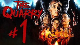 The Quarry - Parte 1: Bem-Vindo ao Acampamento!!!! [ Xbox Series X - Playthrough 4K ]