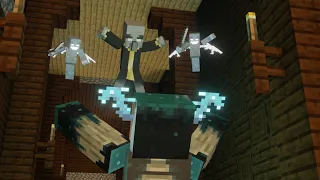 Warden vs Evoker (Minecraft Animation)