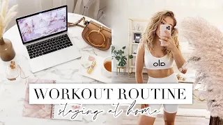 My Abs Workout Routine + Productive Day In My Life 💪🏻✨ LA Diaries #20