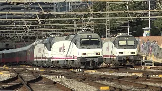 Trenes Verano 2023 en Barcelona y Alrededores. Tren Al Andalus en Estacion de Francia
