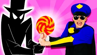 Police Officer Find My Lollipop Song | Kids Songs And Nursery Rhymes | @dominoki