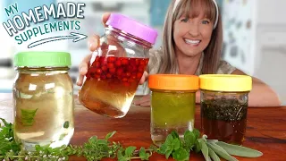 HERBAL TINCTURE - NO ALCOHOL - Make Your Own Homemade Glycerin Tincture