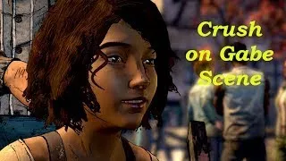 Clemetine also has a Crush on Gabe - The Walking Dead - SE 3 - A New Frontier Game