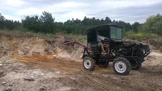 Саморобний трактор isuzu 4x4