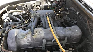 1971 Mercedes Benz W108  280SEL PART 2: ENGINE START UP