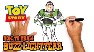 How to Draw Buzz Lightyear | Toy Story