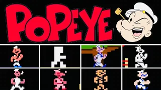 Popeye (1982) Versions Comparison|PORTS THAT WILL SHOCK U 👀😯|HDQ|60FPS