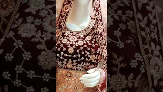 Pakistani dress material || ramzan special naira cut dress ||  naira cut || andaz designer | #shorts