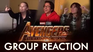 Avengers: Infinity War (First Trailer) - GROUP REACTION