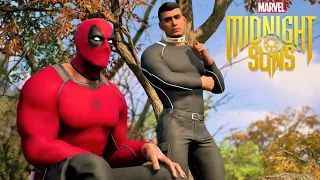 Marvel's Midnight Suns PS5 - All Deadpool Friendship Scenes (4K 60FPS)