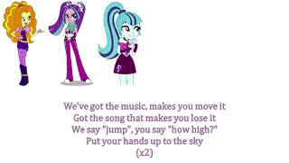 My Little Pony - Equestria Girls Under Our Spell Lyrics