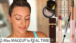 THE EASIEST 5 MINUTE MAKEUP EVER!! Mature Skin Friendly!