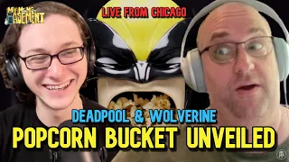 DEADPOOL UNVEILS THE WOLVERINE POPCORN BUCKET | MY MOM'S BASEMENT