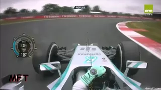 F1 2014 Silverstone | Nico Rosberg Pole Lap onboard