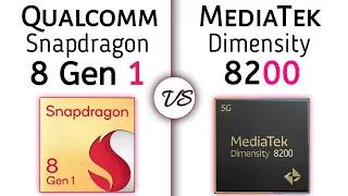 Snapdragon 8 Gen 1 vs Dimensity 8200 | what's better for this TIME!