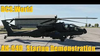 DCS:World AH-64D Startup Procedure