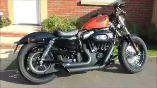 Harley Davidson 48 with Vance & Hines short shots