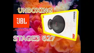 JBL STAGE3 627 unboxing / rozpakowywanie speakers / głośniki