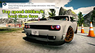 Gearbox Dodge Challenger car parking 99hp, Tune up (no edit mass)