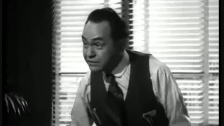 Edward G Robinson , my favorite Double Indemnity scene  1944