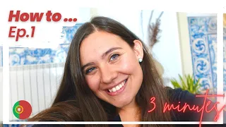 European Portuguese | How to Introduce Yourself (3 MINUTES for Beginners)