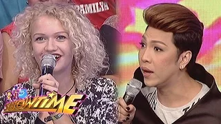 Vice Ganda talks to a German lady | It's Showtime