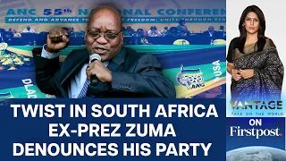 Ex-S. Africa Prez Jacob Zuma on Warpath Against African National Congress?|Vantage with Palki Sharma