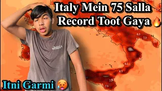 Hottest Summer In Italy🌡️🔥#pakistan #italy #vlog