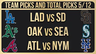 MLB Picks and Predictions Today 5/12/24 | MLB Picks Today 5/12/2024
