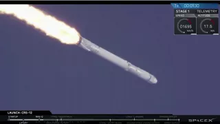 Blastoff! SpaceX Launches CRS-12 Mission To Space Station