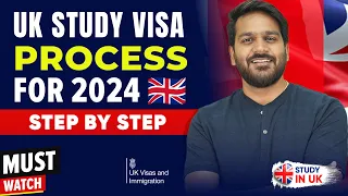 UK Study Visa Process for 2024 🇬🇧 Step by Step for International Students